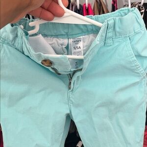 Carter's Kids Light Blue Trousers LIKE NEW SIZE 5t